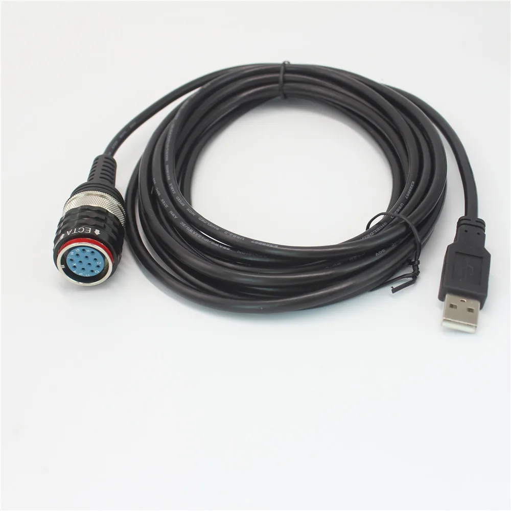 Acheheng สำหรับ Volvo Vocom สาย Usb 88890305สาย USB สำหรับ Volvo Vocom 88890300 VOCOM II 88890400สายเคเบิลสแกนเนอร์วินิจฉัย