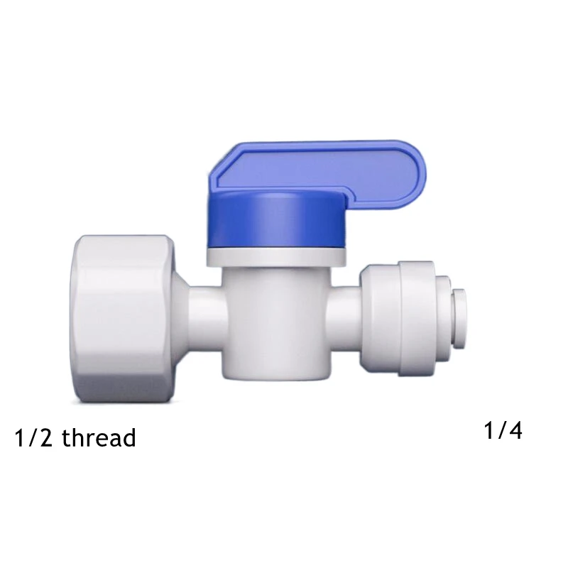 Imagem -05 - Filtro de Água com Válvula Esférica 50 Tamanhos de e Conexão ro Conector Rápido Peças de