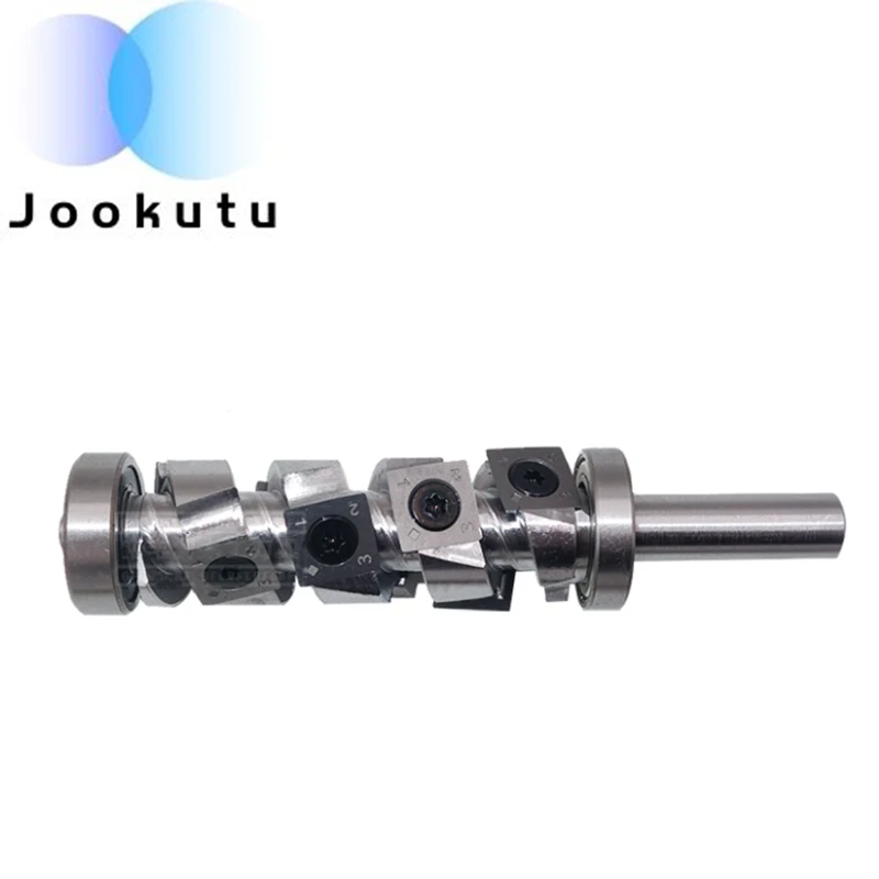 Disposable 12.7mm Shank Diameter 30mm Blade 80mm Spindle Milling Cutter For Trimming Wood CNC Router Bits