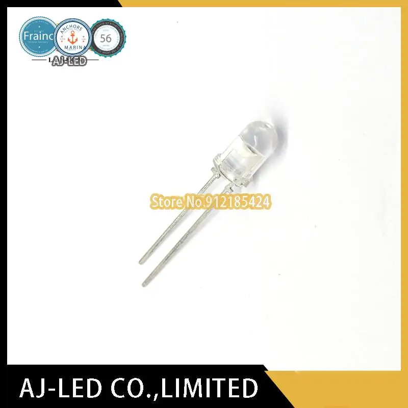 

20pcs/lot TLN115A infrared emission tube light-emitting diode 5mm wavelength 950nm angle ±21°