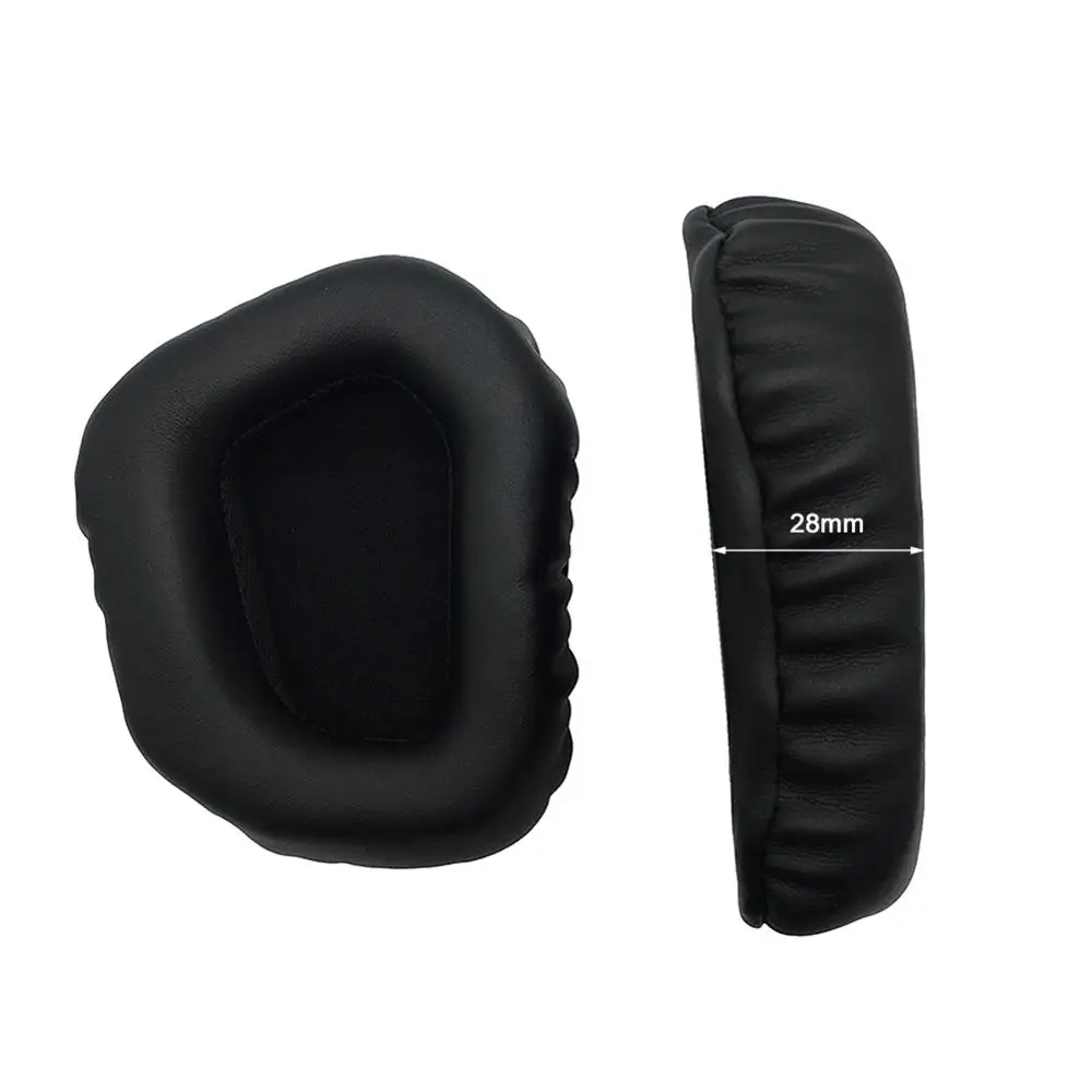 EarTlogis-وسادات أذن لـ Mad Catz F.R.E. TE 7.1 ، وسادات أذن ، وغطاء واقي للأذن ، وأكواب ، وعقال وسادة