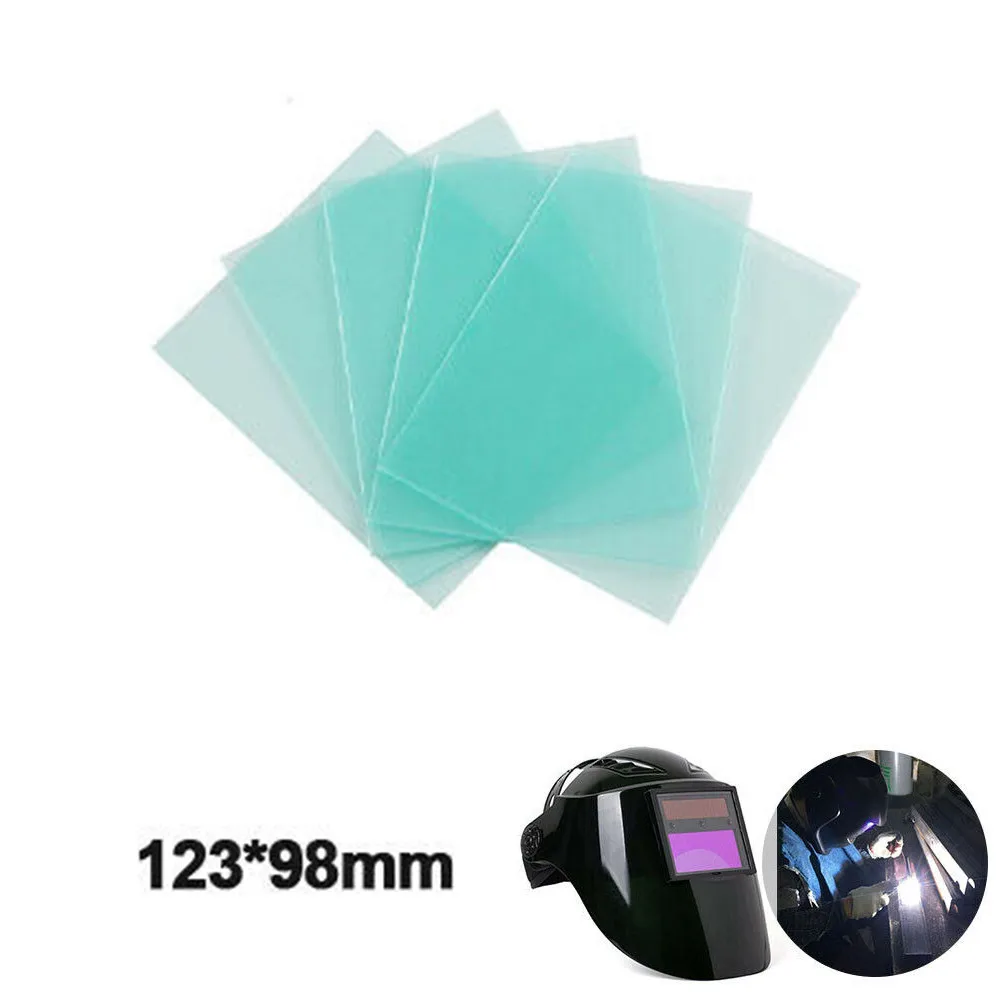 Imagem -02 - Clear pc Welding Protective Covers Len Placa para Capacete de Soldagem Substituição de Lente Tela Board 10 Pcs 1pc