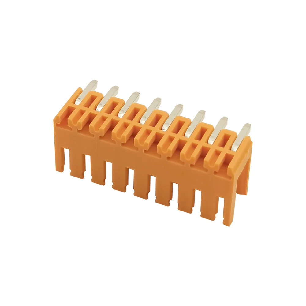 10Pcs 3.5mm SL 3.50/90 KF2EDGJR 3.5 2P ~12P WEIDMULLER ORANGE PCB CONNECTOR PLUG-IN TERMINAL BlOCKS PHOENIX CONTACT