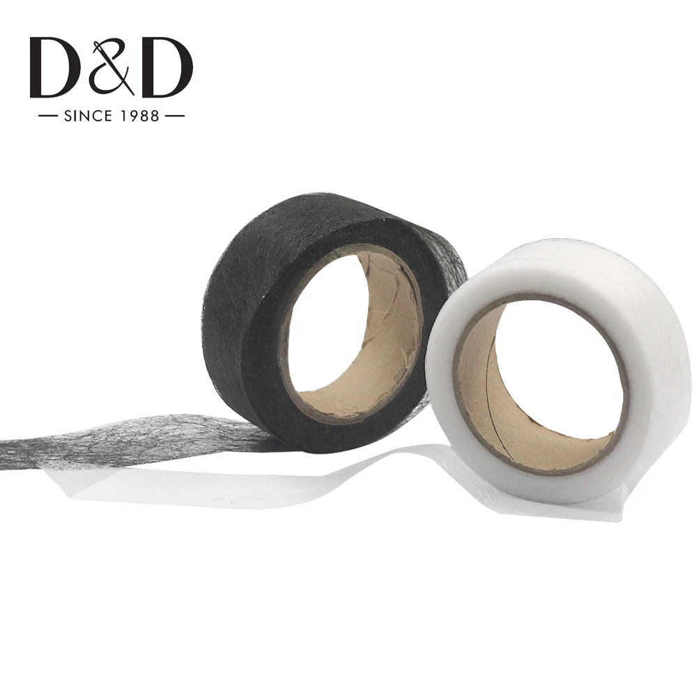 2Pcs 20mm*10m Iron On Hemming Tapes Interlinings Linings Wonder Web Fusible Bonding Lace Sewing Garment Accessories