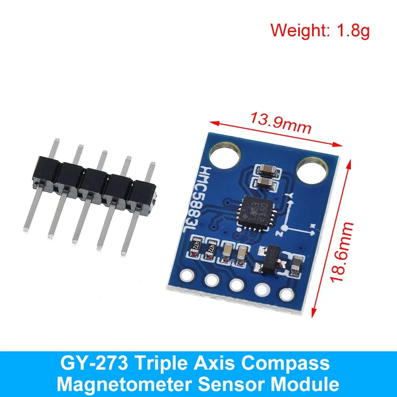 MPU-6050 MPU-9250 BMI160 LSM303DLHC L3G4200D QMC5883L ADXL335 LIS3DSH 3-, 6- und 9-Achsen-Sensor für Lagebestimmung +Gyroskop +Beschleunigungsmesser +Magnetometer – Detail 28