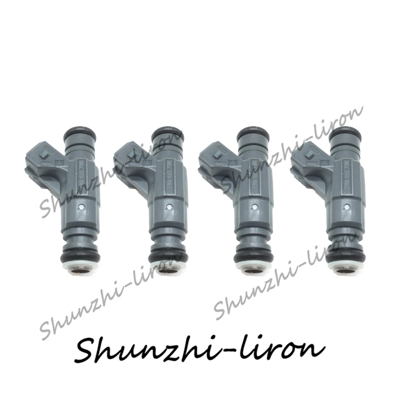 

4PCS High impedance Fuel Injector 0280155788 For B mw Car Accessories