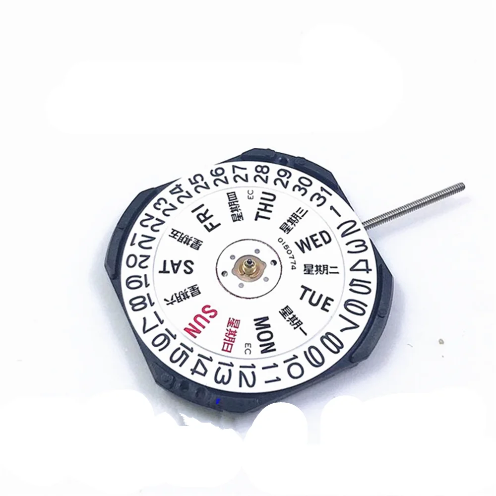 Replacement Repair Spare Parts VX43E Quartz Watch Movement With Day Date Stem & Battery For Seiko 7N43A V343 V348 V743 Y143