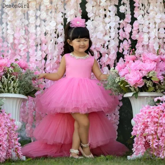 Little Princess Baby Girl Birthday Dress Party Ball Gown Kids Prom Clothing Outfits Photoshoot First Ceremony