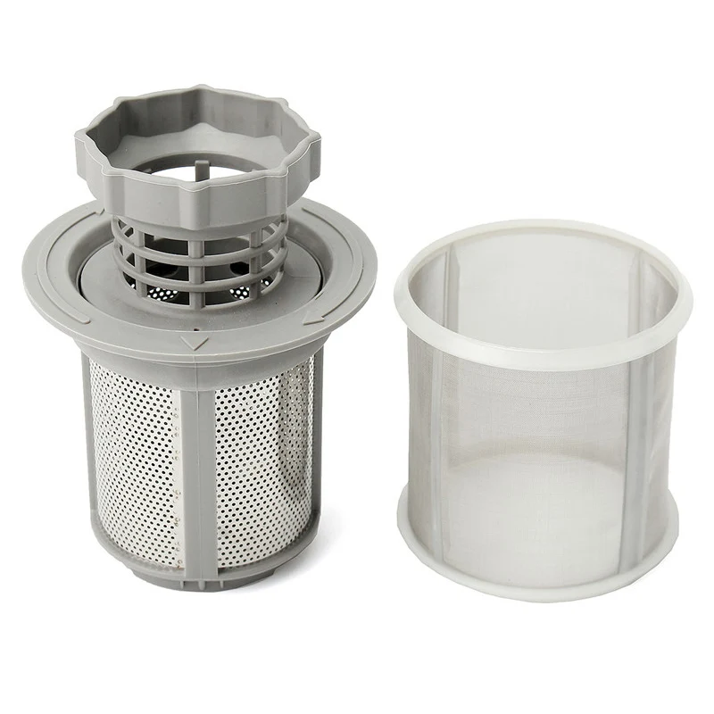 Promotie! 2 Deel Vaatwasser Mesh Filter Set Grey Pp Voor Bosch Vaatwasser 427903 170740 Serie Vervanging Voor Vaatwasser