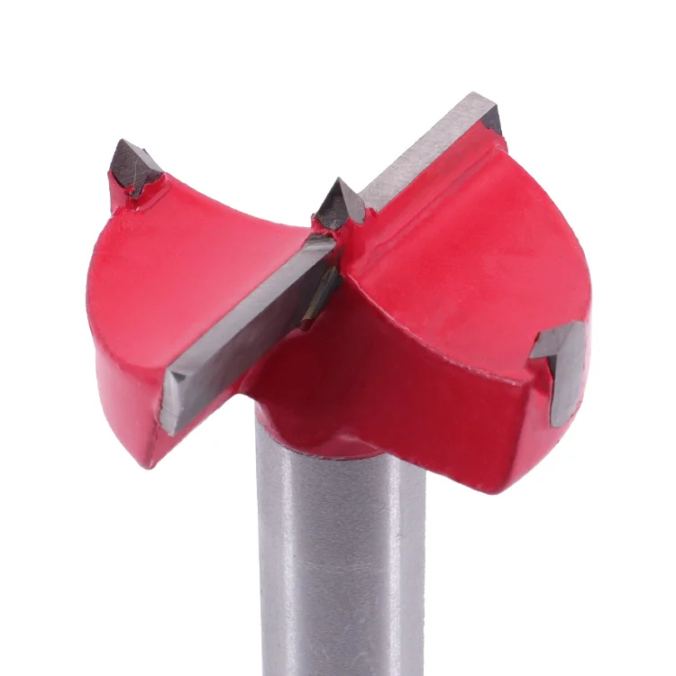 15mm-60mm Forstner Carbon Steel Boring Drill Bits Woodworking Carbide Tip Forstner Bits Forstner Bit Boring Hole Saw Cutter D30