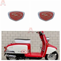 Carenado de cuerpo de motocicleta, etiqueta de 50 ° aniversario, calcomanía con logotipo, adecuado para Honda DIO af24, af38, af52, Julio, af52E, AF24E