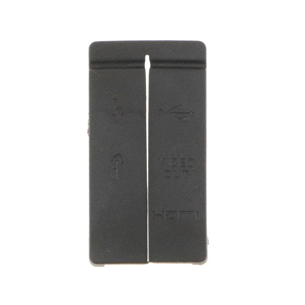 خدمة طويلة في الحياة USB HDMI AV فيديو خارج هيئة التصنيع العسكري غطاء الباب المطاط استبدال قطع الغيار لكانون 50D كاميرا سوداء