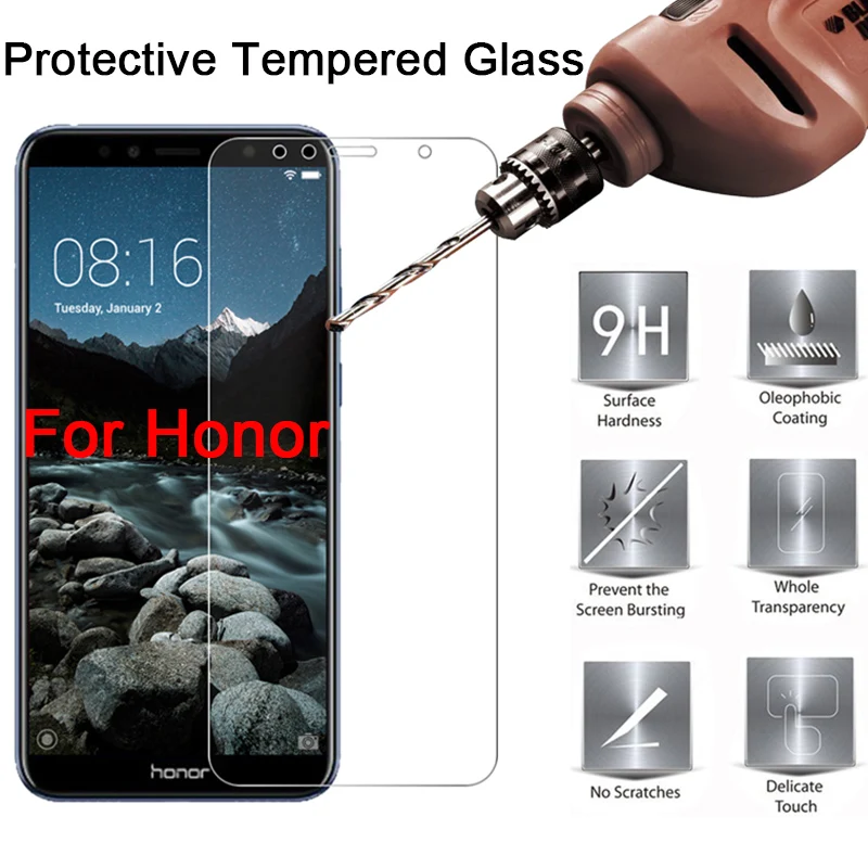 

Protective Glass on Honor 7A 7C Pro Tempered Glass for Honor 7A DUA L22 5.45" Screen Protector for Honor 7C AUM L41 5.7 inch