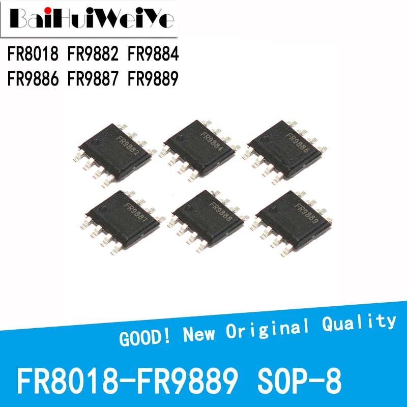 

10Pcs/Lot FR8018 FR9882 FR9884 FR9886 FR9887 FR9889 SMD SOP8 SOP-8 New Original Good Quality Chipset