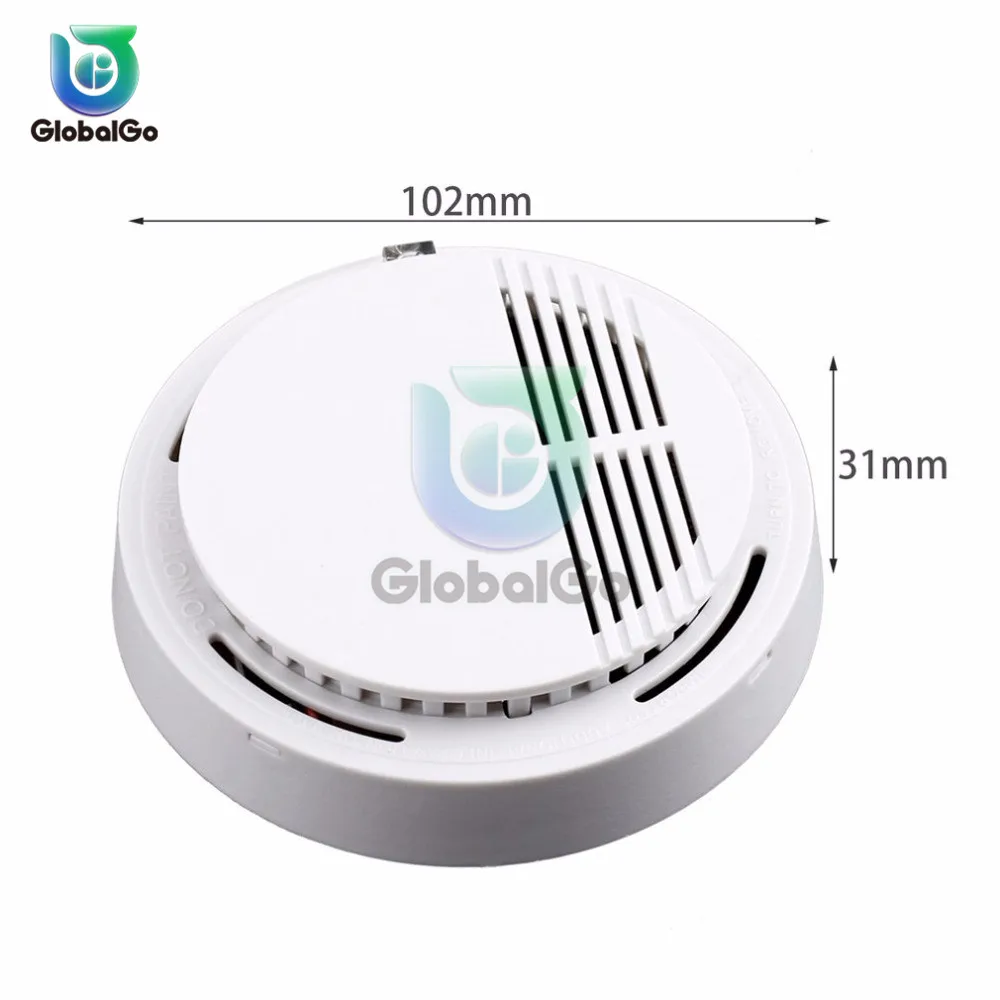 Independent Smoke Fire Alarm Sensitive Detector Smart Home Security Wireless Fire Smoke Detector Sensor Alarm Safety Equipment