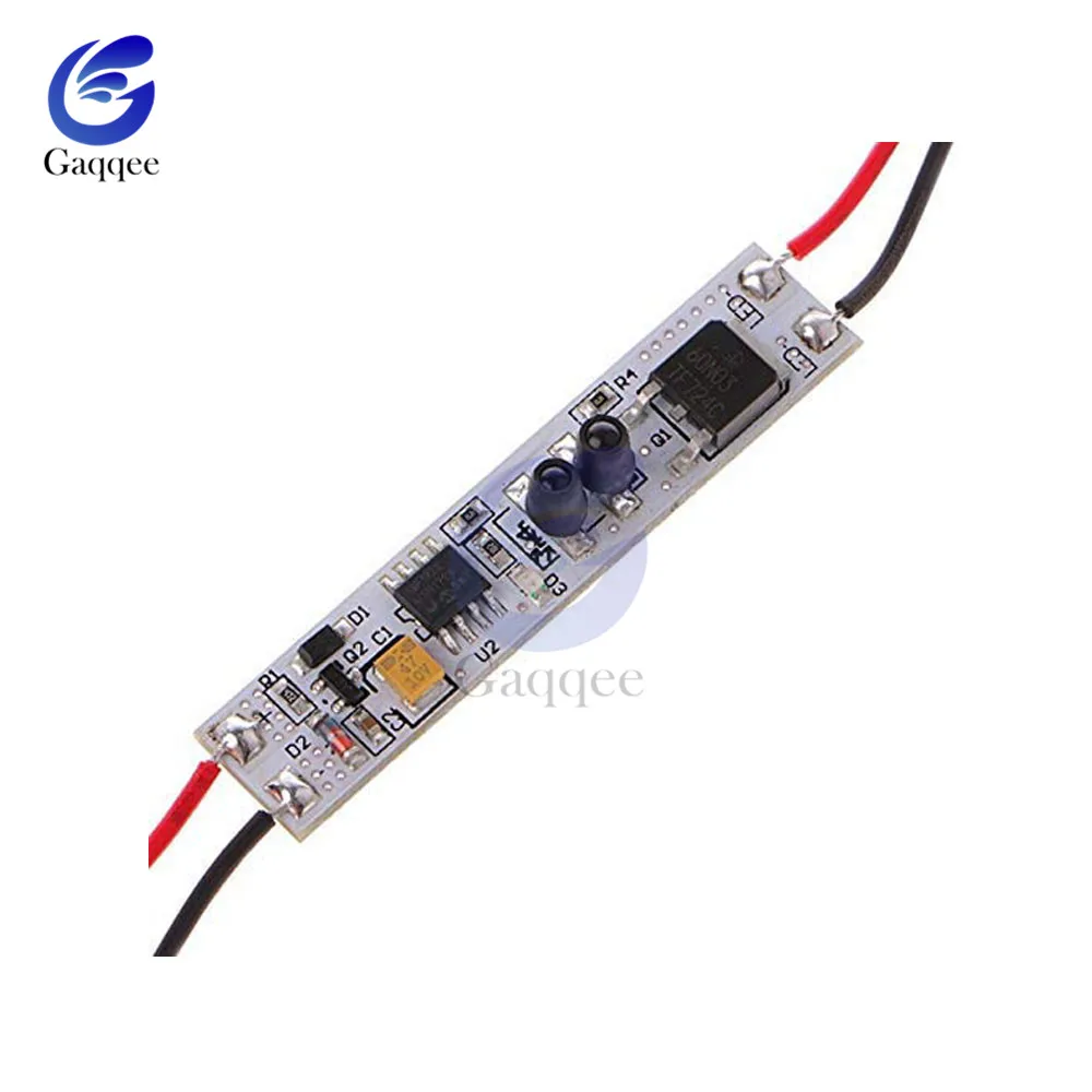 LP-1019 Module 5A Body Sensor Detection Sensing Switch LED Strip Light Dls HOmeful Electric Applications LED IR infrared