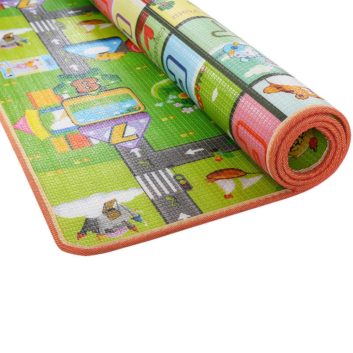 Tapis de jeu pliable en mousse XPE pour bébé, couverture en polymère pour enfants, jouets pour enfants, activité douce, sol de jeu