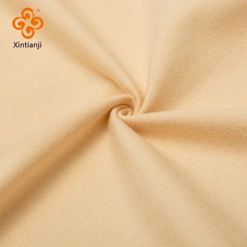 Summer 95% Cotton 5% Spandex Stretch Fabric By Meter Skin-Friendly Knitted T-Shirt Sewing Material 100*180cm A0282