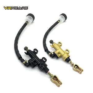 Foot of the motorcycle rear brake pump, hydraulic readjustment, master cylinder pump to Suzuki, Kawasaki, Honda, Yamaha 8 Main Sales Brake Moto - №8