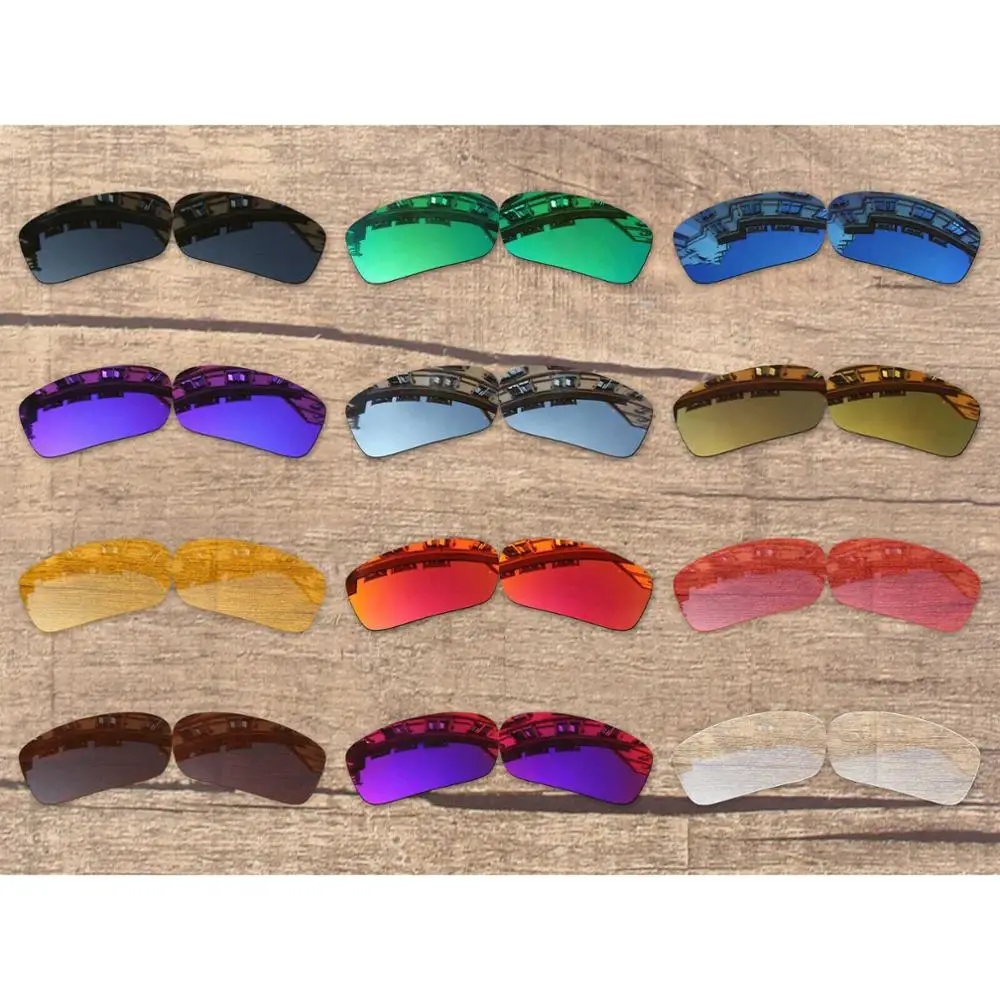 Vonxyz lentes de substituição para óculos, lentes de reposição polarizadas para escolha colorida-oakley si lâmina balística det