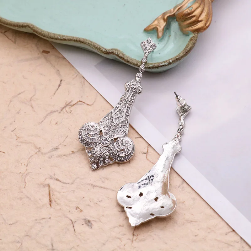 Geometric Exaggerate Earrings European Fashion Styles Vintage Jewelry