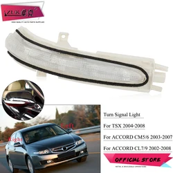 ZUK Rearview Mirror LED Turn Signal Light Flash Lamp For Acrua TSX For ACCORD CM5 CM6 CL7 CL9 2002 2003 2004 2005 2006 2007 2008