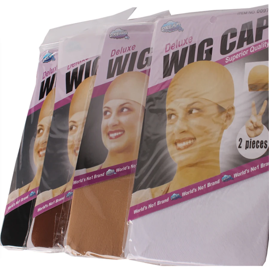 wig cap for wig stretched stockings wig caps for making 2pcs/pack stretchable elastic hair net snood wig cap