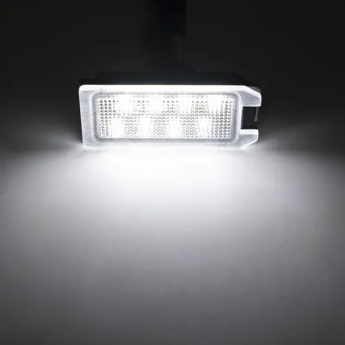 Imagen 2 del producto 2X lámpara de luz LED de placa de matrícula Canbus para Jeep Grand Cherokee WK2 14-17 Compass Patriot 2015-2017 Dodge Viper 13-17