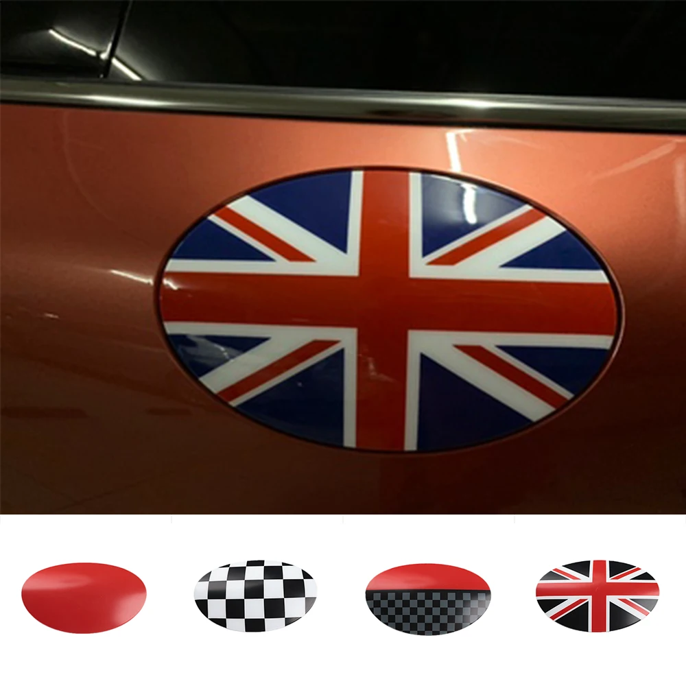 Car Oil Petrol Diesel Gas Fuel Tank Cap Cover For MINI Cooper F54 Clubman Car Styling Accessories Decorative Shell Sticker