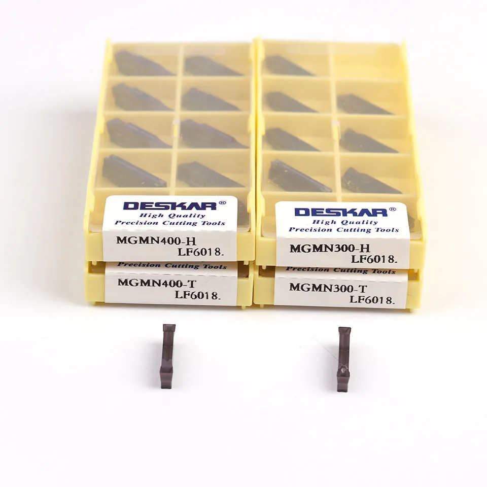 DESKAR MGMN300-H MGMN400-T MGMN300-T MGMN400-H Xẻ Rãnh Carbide Lắp CNC Cắt Khe Cắm Dụng Cụ Xoay Cho Thép Không Gỉ