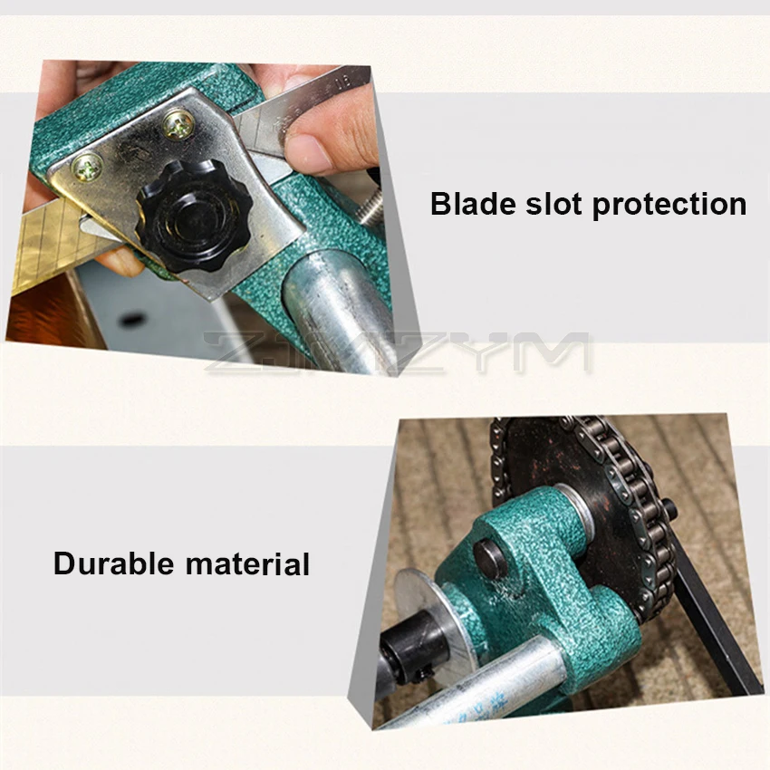 ZT-1 Hot Foil Paper Roll Cutting Machine Stamping Foil Paper Cutter Foil Paper Cutting Machine Cutting Width 0-82cm Hand Crank
