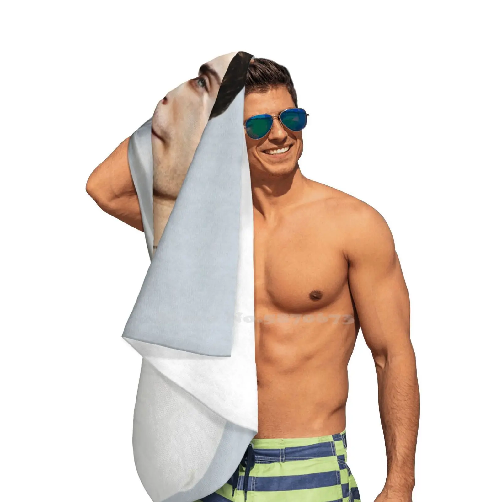 Zac Efron Soft Comfortable Bath Towel Outdoor Zac Efron Zack Efron Zac Efron Troy Bolton High School Musical Hottie Hot