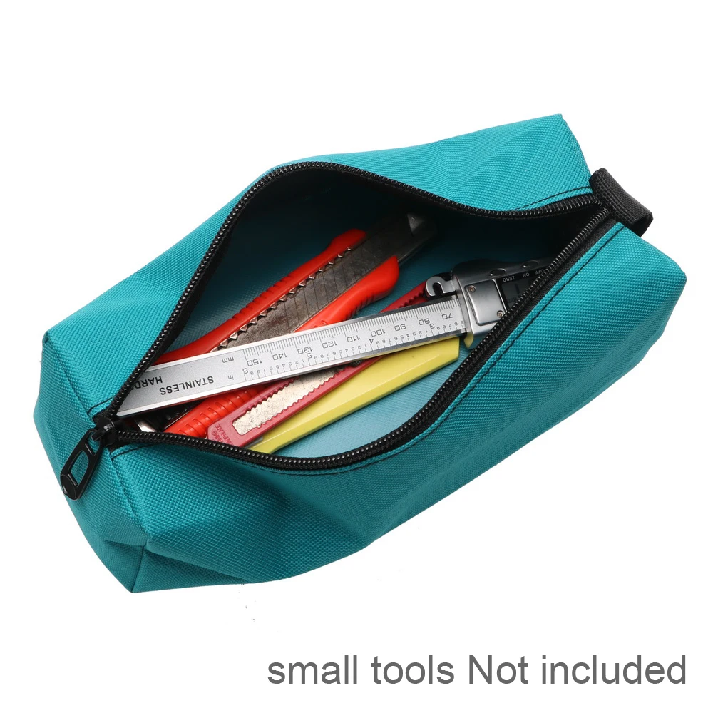 Borsa portaoggetti a mano per viti chiodi punta da trapano parti metalliche borsa per attrezzi multifunzione organizzatore impermeabile strumenti confezione Oxford