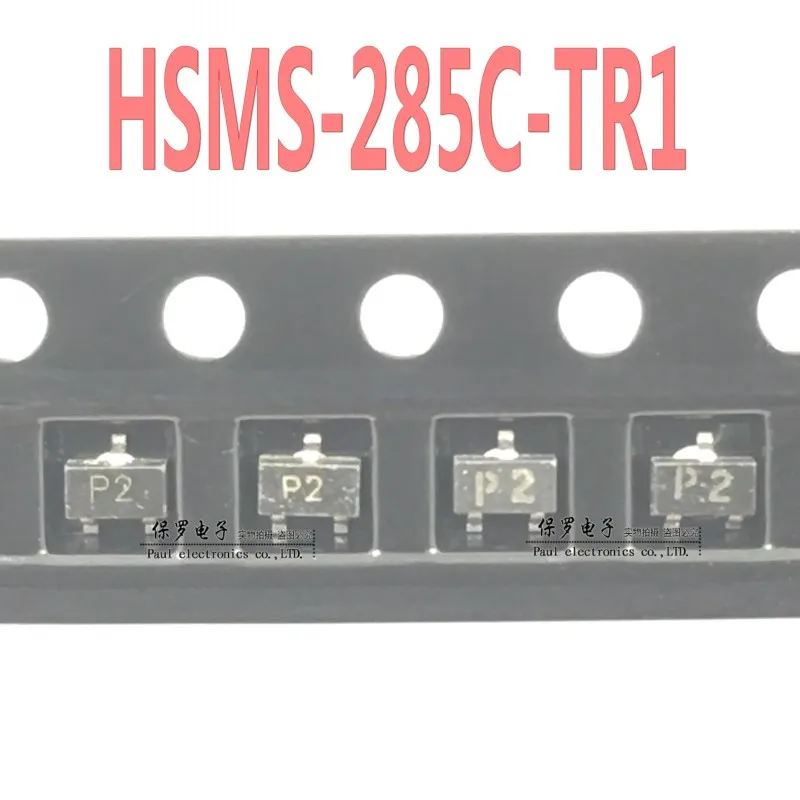 Diodo de barrera Schottky, pantalla de seda de HSMS-285C-TR1, 100% original, nuevo, real stock, P29 SOT-323, 10 Uds.