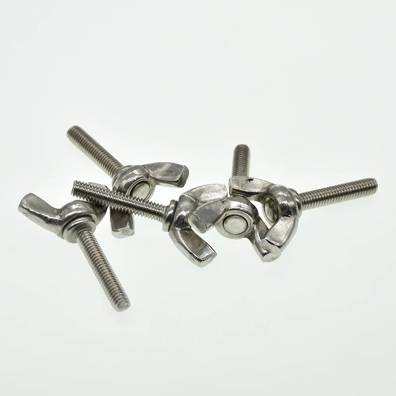M3 M4 M5 M6 M8 M10 DIN316 Butterfly Bolt 304 Stainless Steel  Wing Bolt Thumb Wing Screw Claw Hand Tighten Screws image 5