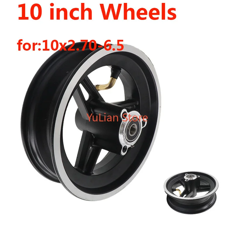 6.5 inch disc brake hub for 10x2.70-6.5 electric scooter balance scooter unicycle air cushion plate vacuum tire 10 inch wheel