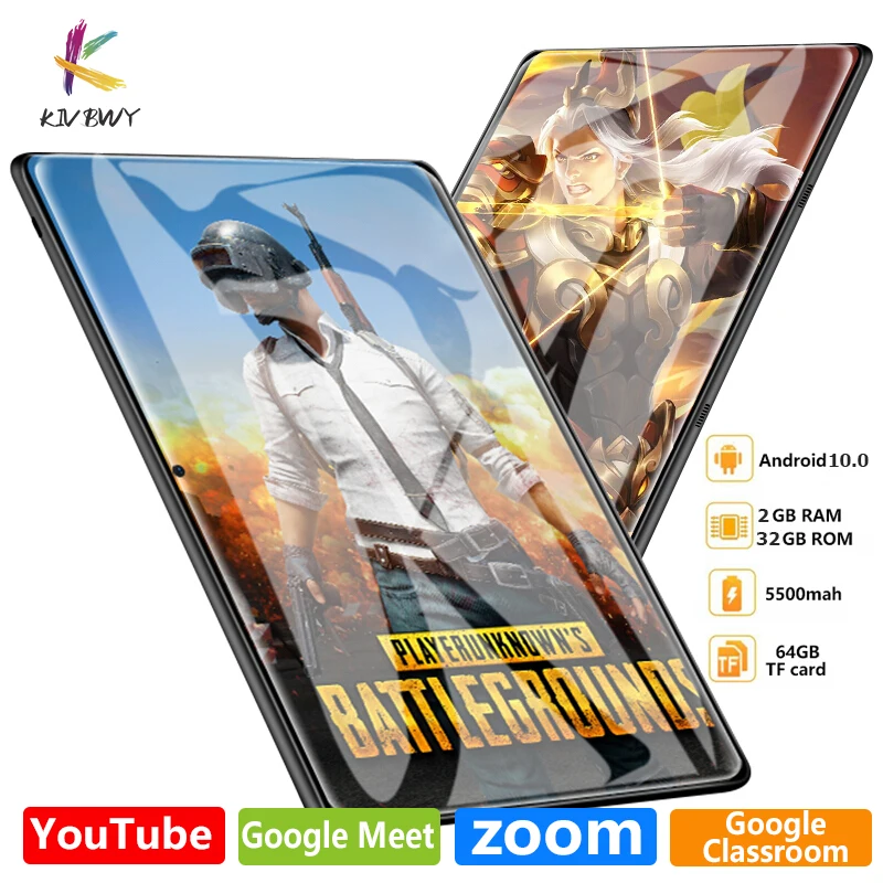 NEW tablet PC 2+32GB ROM 1280*800 IPSl SIM Card 4G LTE FDD Wifi Bluetooth Android10.0 Tablets 10.1 inch Octa Core Google Play