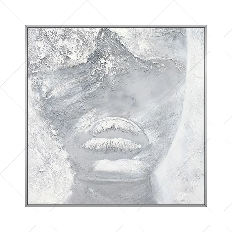 

Handmade Human Face Oil Painting Wall Picture For Living Room Oil Paintings Wall Art Canvas Oil Paintings Wall Picture Unframed