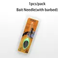 safety barbed needle