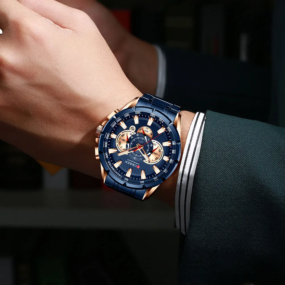 CURREN Sport Chronograph Watch 11