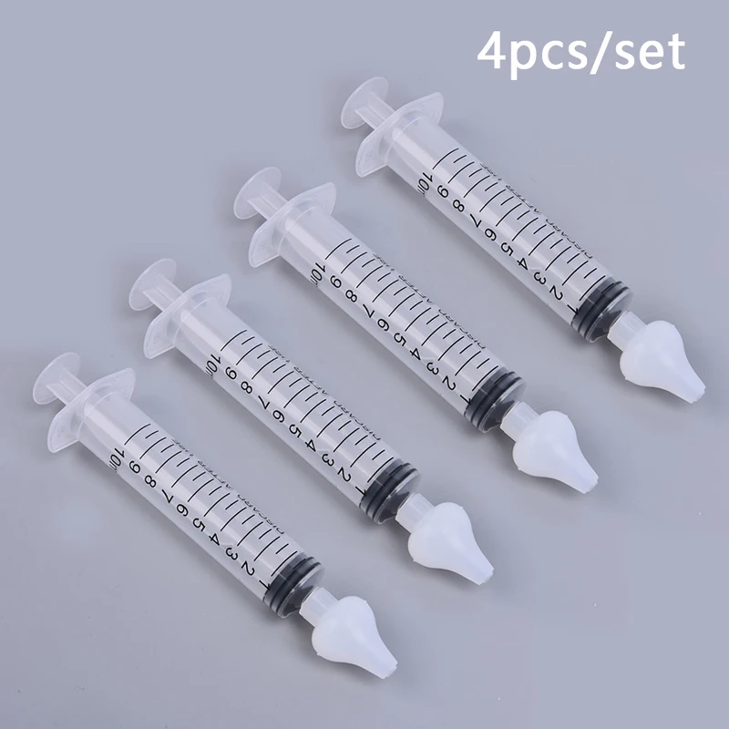 

4pcs Professional Syringe Nasal Irrigator with Syringes for Baby Infant Safe Nasal Cleaner for Newborns Infants Nose Cleaner