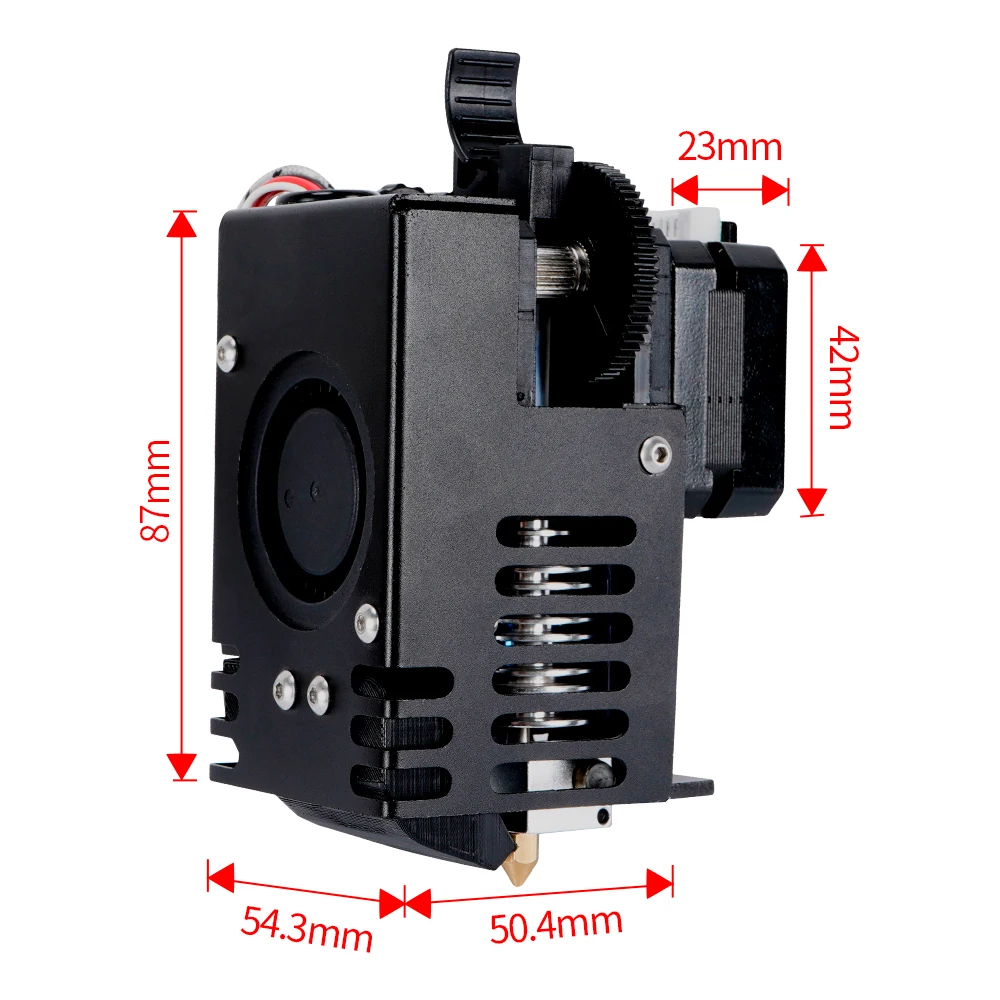 KINGROON Titan Extruder 3D Printer Hotend For 1.75mm Filament Direct Extruder Hot End For KP3S 3D Printer Parts