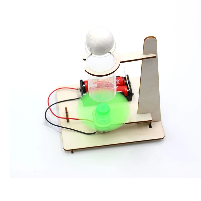 Neue Produkt Kreativität Diy Kleine Produktions Technologie Material Elektrische Suspension Ball Blasen Experiment Puzzle Montage Spielzeug