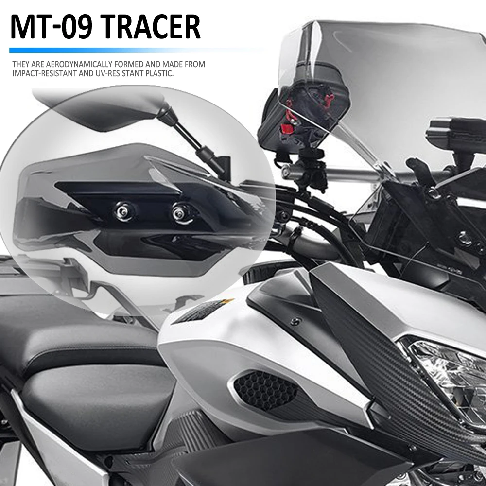 New Motorcycle Hand Guard Deflector Extended Handguards Protectors Windscreen For YAMAHA MT-09 Tracer 900 MT-09 2014-2017 2016