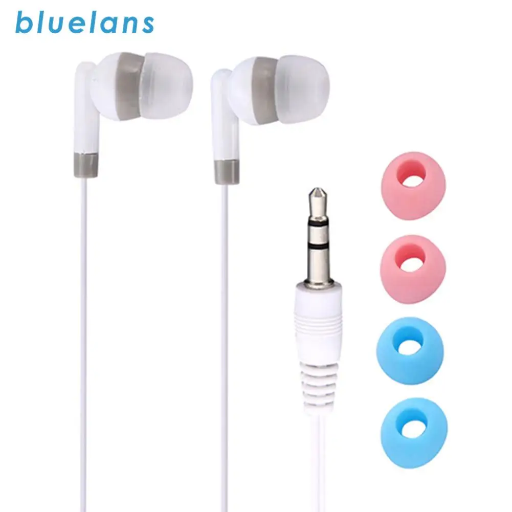 3 5mm High quality Music Earphones Universal 3D Stereo Music Headphones With Caps Gift for for iPhone for Smartphone