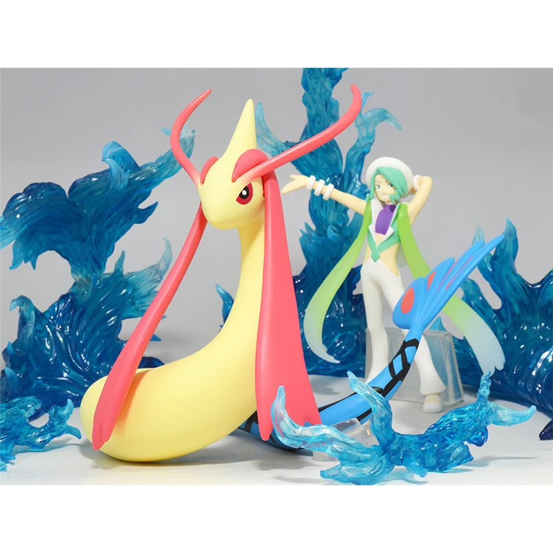 Bandai Pokemon SCALE WORLD PB 1/20 Milotic Wallace Suit Action Figure Model Toys Gift for Children