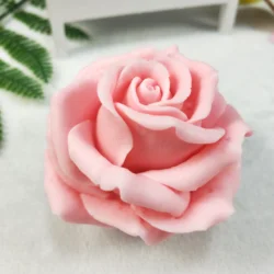 HC0191 PRZY 3D beautiful flower rose Silicone Mold Bouquet of roses Soap Molds Clay Resin Gypsum Chocolate Candle Mold