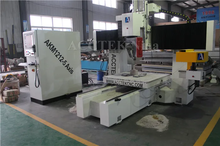 Big 5 Axes Carving Wood Foam Cnc Router Machine Real Cnc 5 Axis Machining