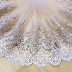 Milk Silk Gauze Embroidery Lace Trim Stage Clothing, Performance Clothing, Tutu Skirt Accessories, RS3005