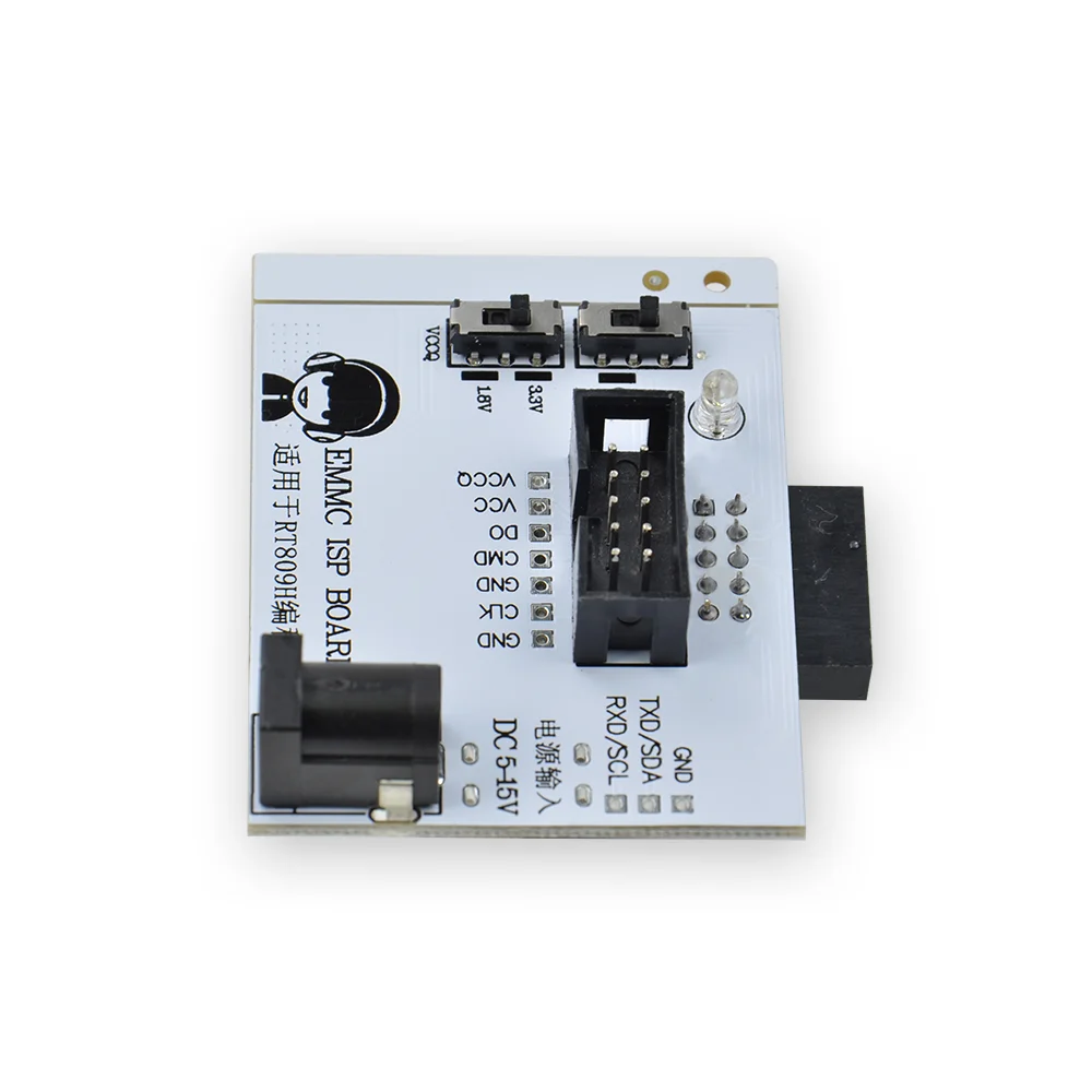 Customized EMMC ISP Board for RT809H Programmer Adapter Test Clip Fast Writing Reading Speed Calculator Chips Professional Tools